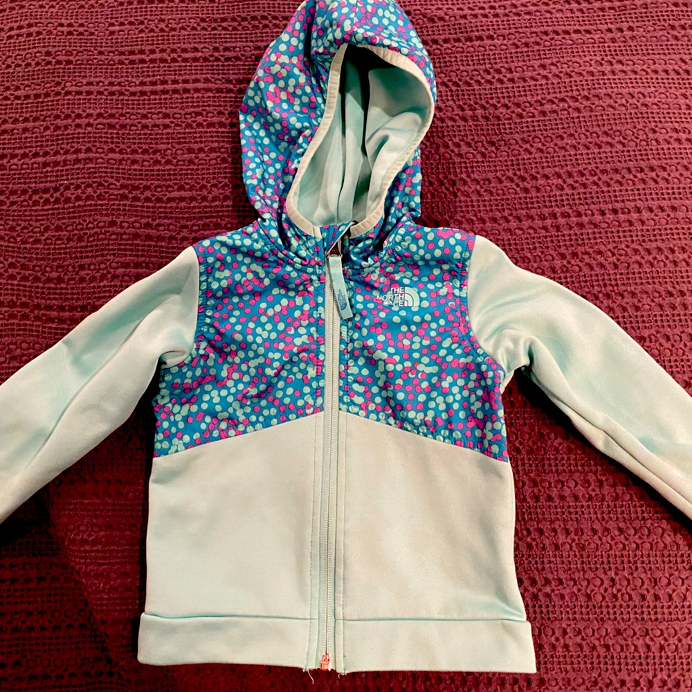 North Face softshell coat 18-24 months